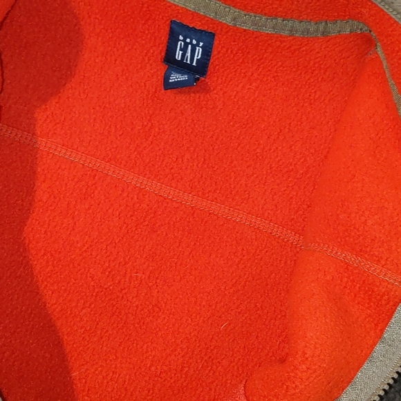 Olive green fleece best. Baby Gap - Picture 4 of 4